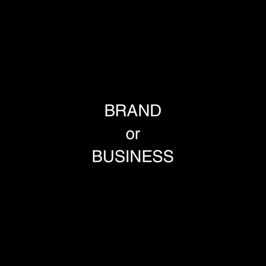 brand vs business 